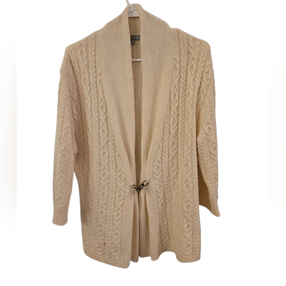 NEIMAN MARCUS 100% CASHMERE SWEATER/ CARDIGAN. SIZE X-LARGE. - Picture 1 of 10